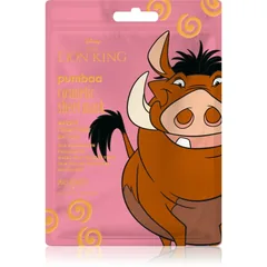 Mad Beauty Lion King Pumba Feuchtigkeitsspendende Tuchmaske
