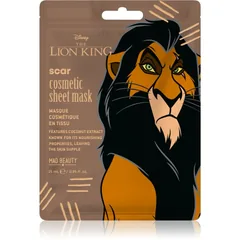 Mad Beauty Lion King Scar Feuchtigkeitsspendende Tuchmaske
