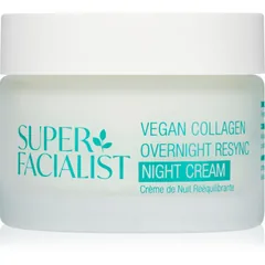 Super Facialist Vegan Collagen glättende Nachtcreme mit Kollagen