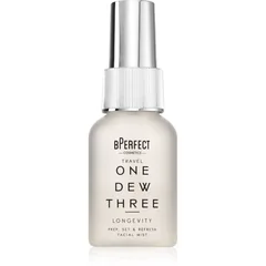 BPerfect One Dew Three Foundation Fixierspray mit feuchtigkeitsspendender Wirkung Minipackung