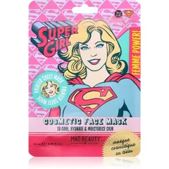 Mad Beauty DC Femme Power Supergirl Feuchtigkeitsspendende Tuchmaske