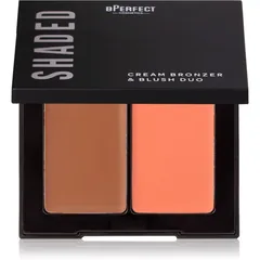 BPerfect Shaded Cream Bronzer & Blush Duo Bronzer und Rouge Farbton 01 Light