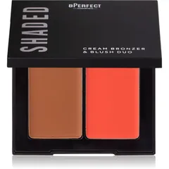BPerfect Shaded Cream Bronzer & Blush Duo Bronzer und Rouge Farbton 02 Medium