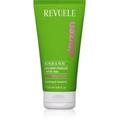 Revuele Cityzen Scrub & Rub reinigende Peeling-Gesichtsmaske mit Aktivkohle