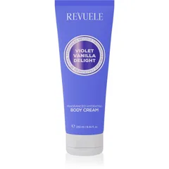 Revuele Violet Vanilla Delight Fragranced Hydrating Body Cream hydratisierende Körpercreme für Damen 250 ml