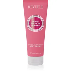 Revuele Plum & Bloom Allure Fragranced Brightening Body Cream aufhellende Körpercreme mit feuchtigkeitsspendender Wirkung für Damen 250 ml