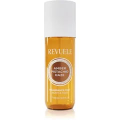 Revuele Amber Pistachio Haze Fragrance Mist parfümierter Sprühnebel Für Körper und Haar für Damen 150 ml
