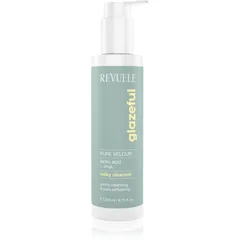 Revuele Glazeful Milky Cleanser Pure Velour sanfte Reinigungsmilch mit Peeling-Wirkung
