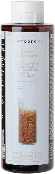 Korres Rice Proteins & Linden Shampoo