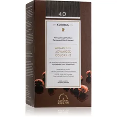 Korres Argan Oil Permanent-Haarfarbe mit Arganöl Farbton 4.0 Brown