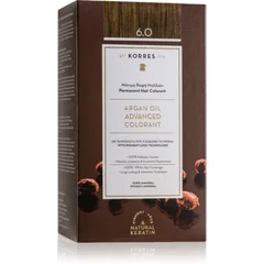 Korres Argan Oil Permanent-Haarfarbe mit Arganöl Farbton 6.0 Dark Blonde