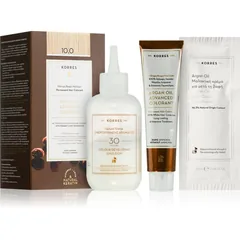 Korres Argan Oil Permanent-Haarfarbe mit Arganöl Farbton 10.0 Platinum Blonde