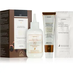 Korres Argan Oil Permanent-Haarfarbe mit Arganöl Farbton 2.1 Blue Black
