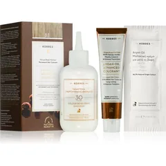 Korres Argan Oil Permanent-Haarfarbe mit Arganöl Farbton 8.1 Ash Light Blonde