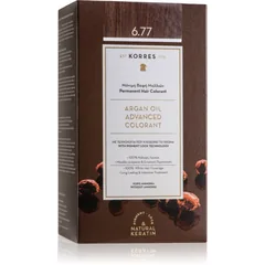 Korres Argan Oil Permanent-Haarfarbe mit Arganöl Farbton 6.77 Gianduja