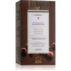 Korres Argan Oil Permanent-Haarfarbe mit Arganöl Farbton 5.7 Chocolate
