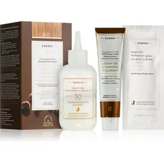 Korres Argan Oil Permanent-Haarfarbe mit Arganöl Farbton 8.7. Toffee