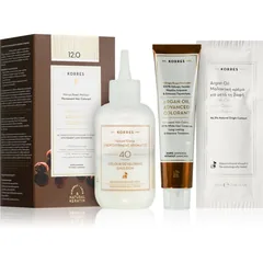 Korres Argan Oil Permanent-Haarfarbe mit Arganöl Farbton 12.0 Special Blonde