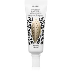 Korres Black Tea festigende Maske für die Augenpartien
