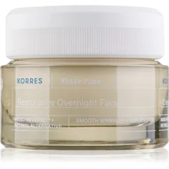 Korres White Pine Meno-Reverse™ intensive Verjüngungscreme für die Nacht gegen tiefe Falten