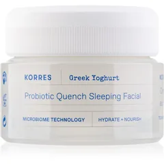 Korres Greek Yoghurt Probiotic Quench Sleeping Facial nährende Nachtcreme mit Probiotika
