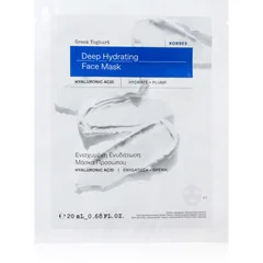 Korres Greek Yoghurt Hydration Recharge Sheet Mask Zellschichtmaske mit besonders feuchtigkeitsspendender und nährender Wirkung