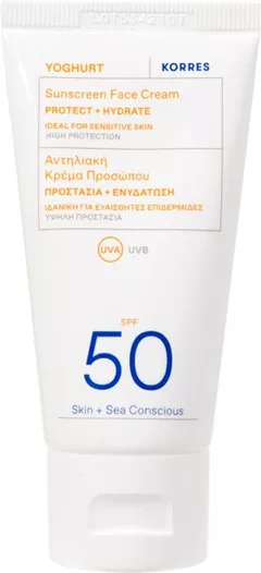 Korres Yoghurt Sonnencreme für das Gesicht SPF50