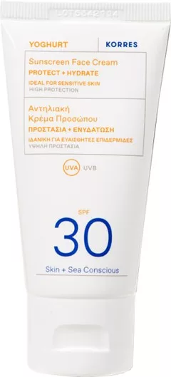 Korres Yoghurt Sonnencreme für das Gesicht SPF30