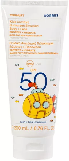 Korres YOGHURT Komfort Sonnenschutz-Emulsion für Kinder SPF50