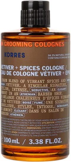 Korres Athenian Grooming mit Vetiver + würzigen Noten 100 ml