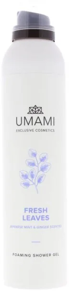 Umami Fresh Leaves Foaming Shower Gel