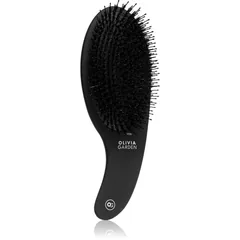 Olivia Garden Black Label CURVE Board&Nylon bristles Haarbürste mit Wildschweinborsten
