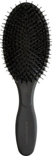 Olivia Garden Expert Care Oval Boar & Nylon Bristles Black Label .