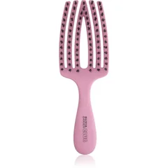 Olivia Garden Club The Nomad Detangling&Shine Fingerbrush​ Flache Bürste für das Haar Pink