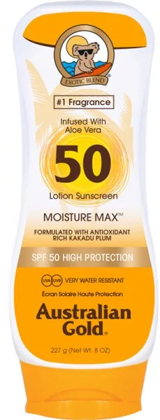 Australian Gold Sunscreen SPF 50 Lotion