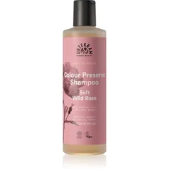 Urtekram Soft Wild Rose sanftes Shampoo für gefärbtes Haar