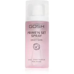 GOSH COPENHAGEN Prime'n Set Dewy Skin aufhellendes Fixierspray für das Gesicht