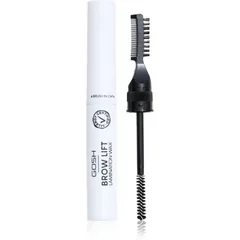 GOSH COPENHAGEN Brow Lift Lamination Wax Fixierwachs für die Augenbrauen mit 2 in 1 Bürste Farbton 001 Clear