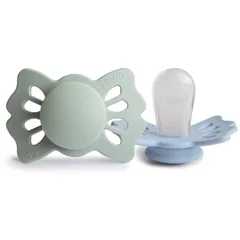 FRIGG Lucky Size 1:0-6 months Schnuller Sage/Powder Blue