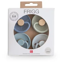 FRIGG 4 Pack Edition Size 1:0-6 months Schnuller Skyline Serenity