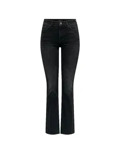 Only Jeans Flared Fit ONLBLUSH schwarz | S/L34