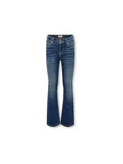 Only Mädchen Jeans Wide Fit KOGBLUSH blau | 158