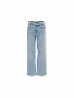 Only Mädchen Jeans Wide Leg KOGMADISON BLUSH hellblau | 152