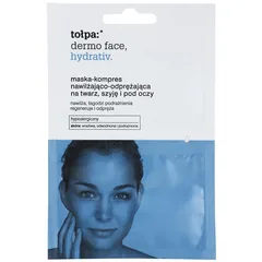 Tołpa Dermo Face Hydrativ intensive hydratisierende Maske für Gesicht und Augenpartien 2x