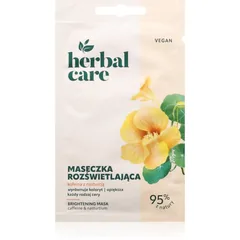 Farmona Herbal Care Caffeine & Nasturtium aufhellende Hautmaske für Gesicht, Hals und Dekolleté .