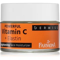 Farmona Dermiss Powerful Vitamin C + Elastin Gesichtscreme für hydratisierte und strahlende Haut