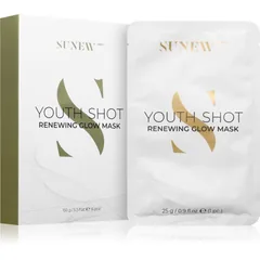 SUNEWMED+ Youth Shot Regenerating Glow Face Sheet Mask Zellschicht-Maske für die Regeneration der Haut