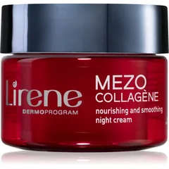 Lirene Mezo Collagène glättende Nachtcreme mit regenerierender Wirkung