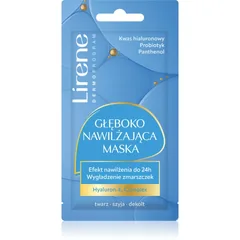 Lirene Face Mask Hyaluron-E Complex tiefenwirksame feuchtigkeitsspendende Maske