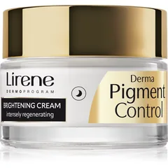 Lirene Derma Pigment Control Brightening Night Cream aufhellende Nachtcreme Für hyperpigmentierte Haut